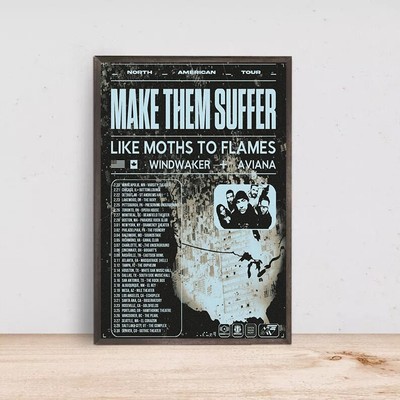 Make Them Suffer - Tour 2025 Poster