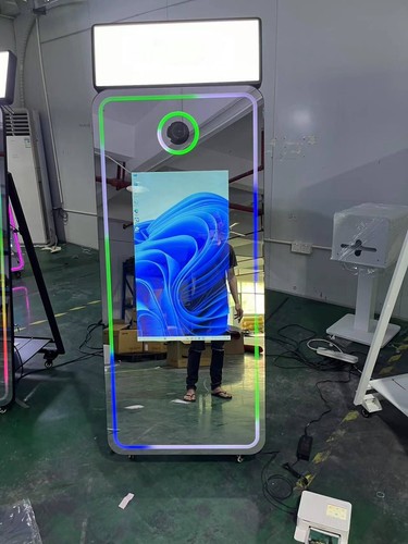 "Fotomatón Magic Mirror 70"" con panel de 43"" con estuche de vuelo y todos los accesorios" - Imagen 8 de 15
