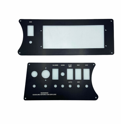 1996 Mastercraft Prostar 205 Dash Panel Set, Aluminum Replacment  1996+