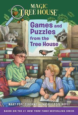 Games and Puzzles from the Tree House:- Mary Pope Osborne, 0375862161, paperback