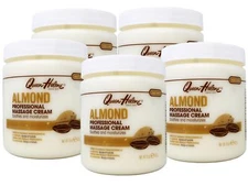 Queen Helene Professional Massage Cream, Almond, 15 Oz - 5 Pack