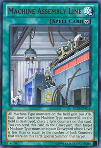Machine Assembly Line - Red - DL16-EN014 - Rare - Unlimited Edition x3 - Near Mi