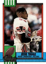 1990 Topps #479a Jessie Tuggle - Atlanta Falcons