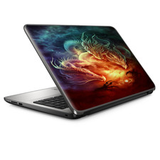 Universal Laptop Skins wrap for 15" - Dragons Fireball Magic