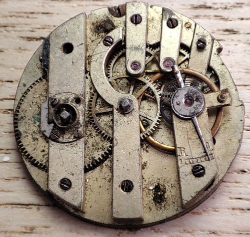 Tiffany Et Co Switzerland 42mm Montre de Poche Mouvement