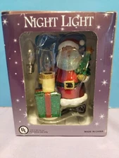 Cosco Santa Night Light NEW in Box 5" w/ Extra Bulb