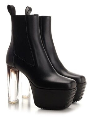 Rick Owens Minimal Grill Beatle Boots SZ 6
