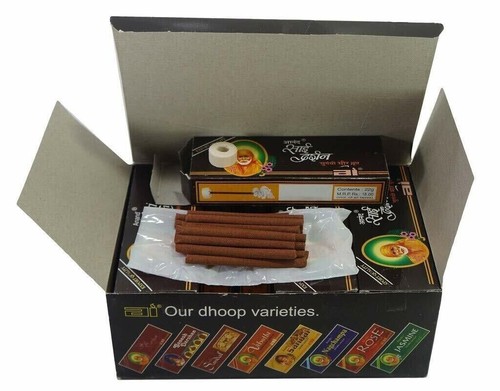 Cônes d'encens Anand Sai Darshan Dhoop parfum naturel 12 pack de 16 cônes chacun - Photo 1/3