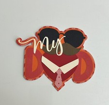 My Dad Handmade Scrapbook Title Paper Pierced Die Cut