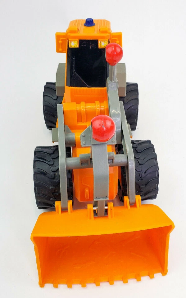 Cargador frontal Matchbox MBX 2008 plástico con construcción de cubo Foto 2 de 4