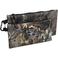Klein Tools 55560 Camo Zipper Bags, 2-pack