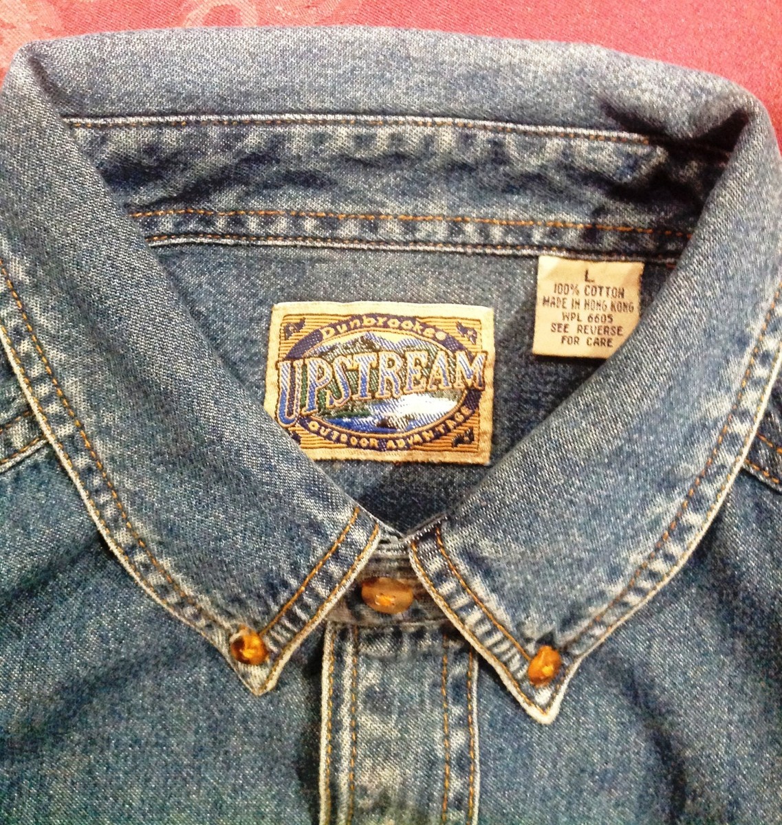 Chemise Vintage Health Net Of California En Jean - Taille L - Neuf Avec Étiquettes