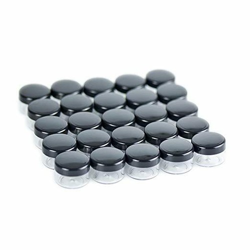 50 Pcs 5ml Cosmetic Sample Jars – Empty Small Makeup, Lip Balm, Cream Containers - 第 2/6 張圖片
