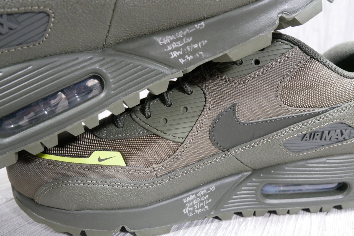 Sample NIKE Air Max 90 Surplus Olive Green Shoes Cq7743-300 Mens