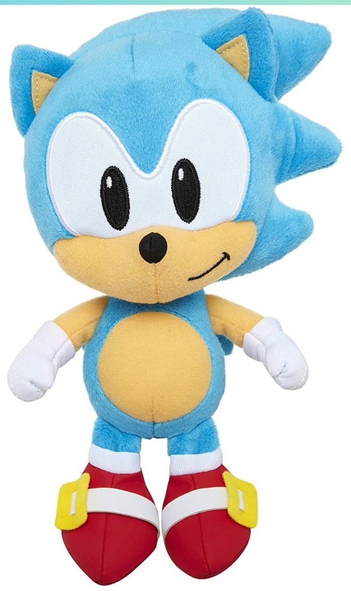 Sonic the Hedgehog SONIC Plush Jakks Pacific 2021💥NEW💥With Tags