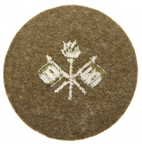 WWI US Army Signal Corps Shoulder Sleeve Insignia, Unissued, Wool - Picture 2 of 2