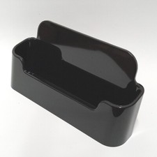 BLACK Acrylic Business Card Holder - (Styrene) Plastic FREE SHIPPING