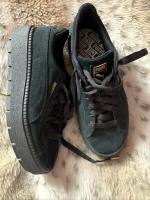 PUMA Suede Platform Damen Sneaker Halbschuh Freizeitschuh Gr .40 WIE NEU