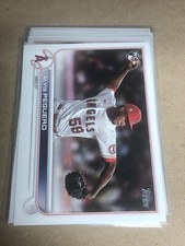 2022 Topps Series 2 Rookie #541 Elvis Peguero Los Angeles Angels M24