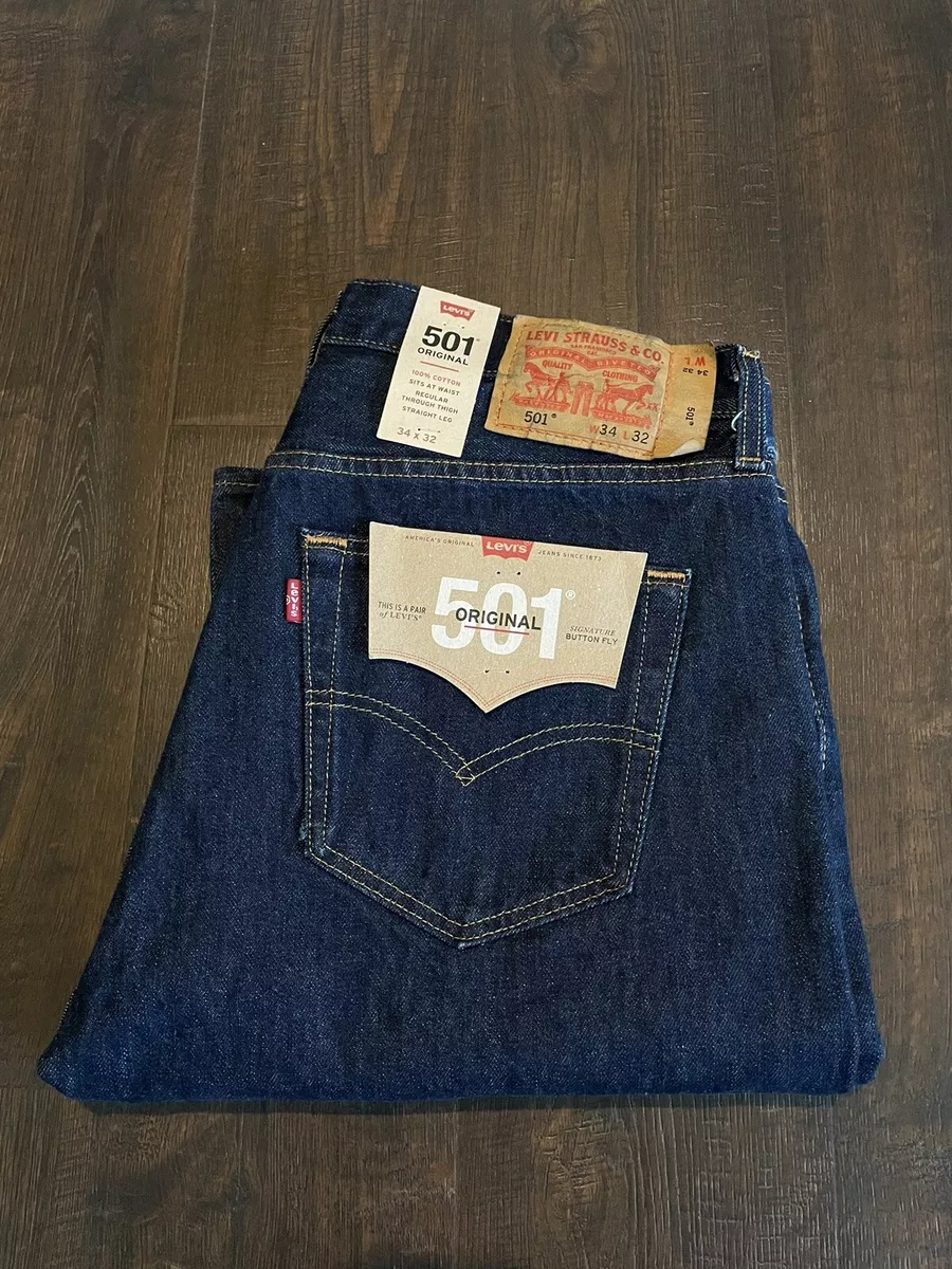 Levi's button fly 501 blues top