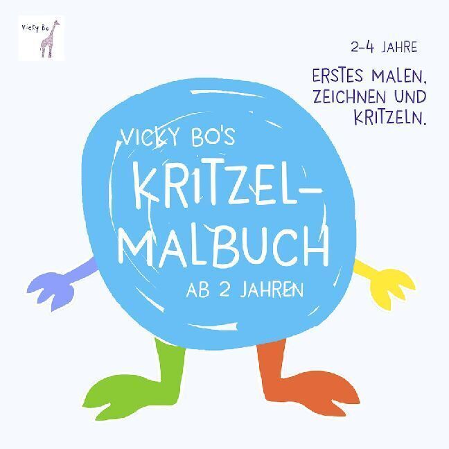 Thumbnail - Kritzel-malbuch Ab 2 Jahre | Vicky Bo | Malbuch | Broschüre | 36 S. |