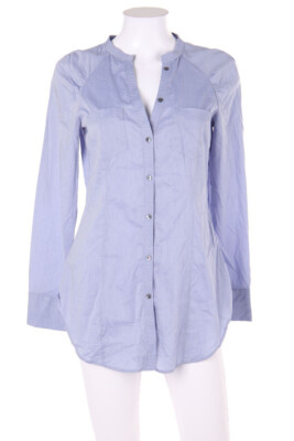 ESPRIT collection Blouse Patch Pockets D 36 grey blue