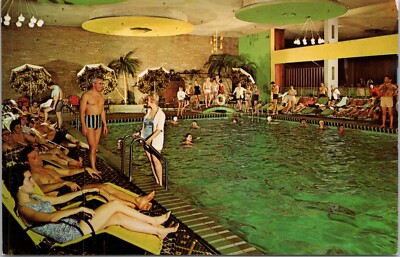 Postcard Ellenville New York - Indoor Swimming Pool, The Nevele (1901-2009)