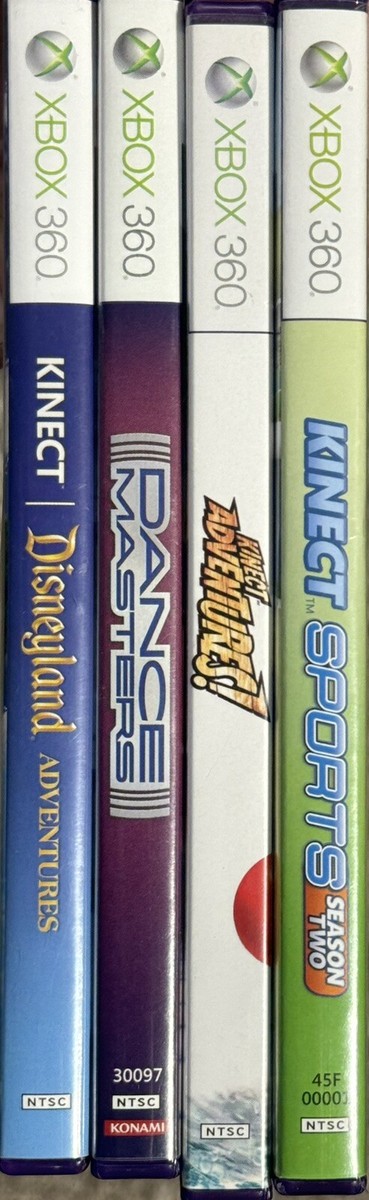 Lot Of 4 Xbox 360 Kinect Games | eBay