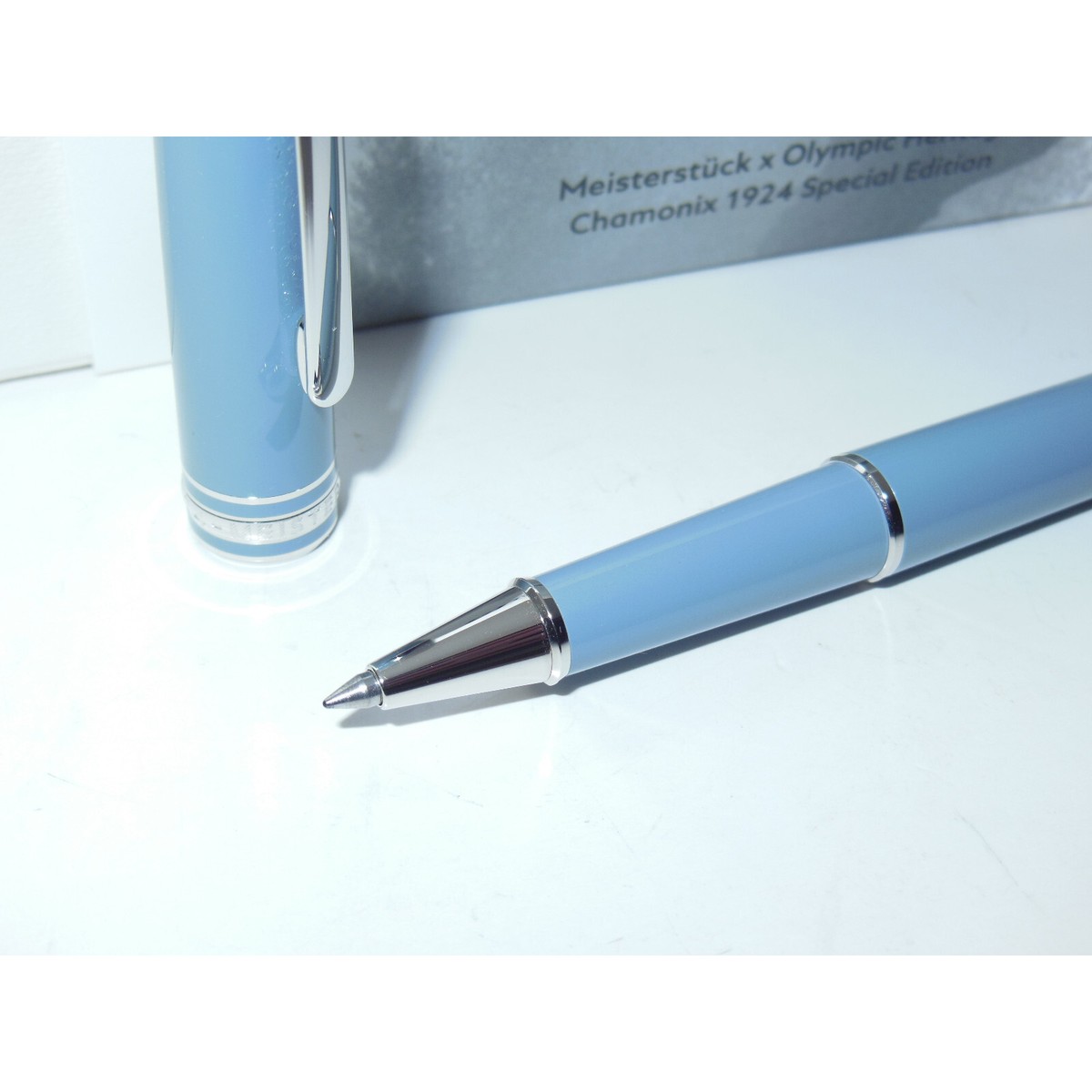 New Montblanc Olympic Heritage Chamonix 1924 Classique Blue