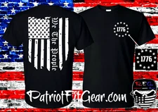 t shirt,We The People,Flag,Gun Rights,In God We Trust,One Nation Under God,NRA,