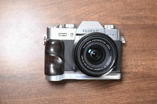 Wood L Hand Grip Aluminium Alloy Plate Base for Fujifilm XT20 XT30 XT30II Camera