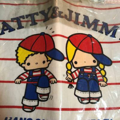 Sanrio Vintage Collection Patty & Jimmy 1976 Tote Bag # 2396 | eBay