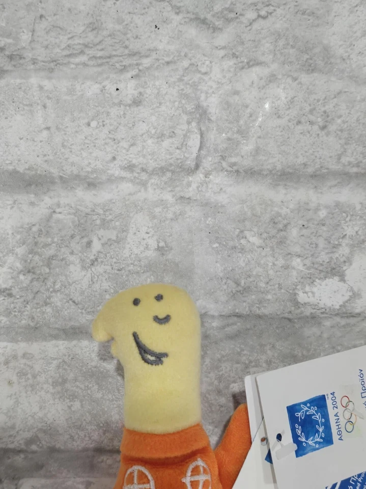 Athens 2004 Olympics Official Mascot Athena 8" Soft Plush Figure Olympic - Image 3 of 4