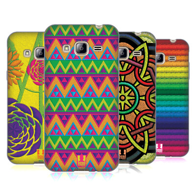 HEAD CASE DESIGNS STICKEREI SOFT GEL HANDYHÜLLE FÜR SAMSUNG HANDYS 3