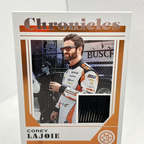 2023 Panini Chronicles NASCAR Racing Swatches #CS-CL Corey LaJoie - Picture 2 of 6