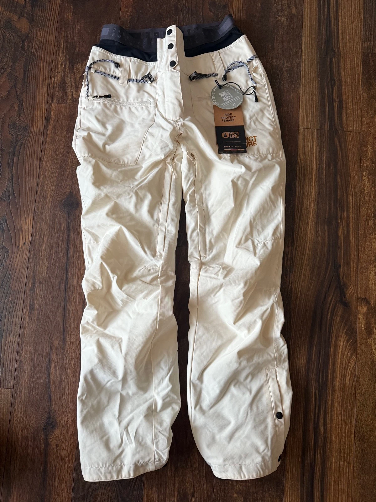 NEW Picture Women's Treva Pants Light Milk Ski Snowboard SZ Medium