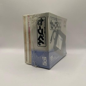 Nobunaga's Ambition Zenkokuban with Save-kun PC Engine Japan Import Sealed