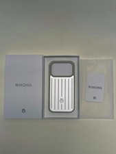 Genuine RIMOWA iPhone 17 Pro Max Silver Aluminium Phone Case