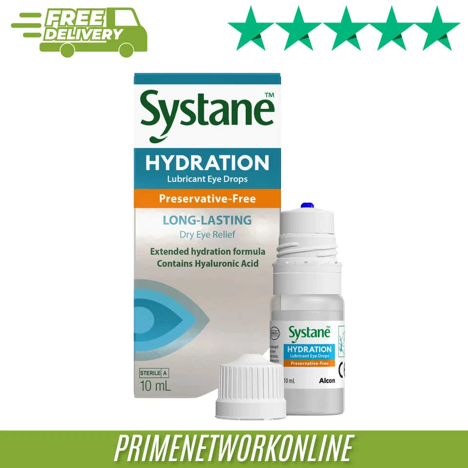Systane Hydration Eye Drops 10ml 100% ORIGINAL ⭐⭐⭐⭐⭐