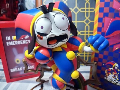 Pomni AniMEGAZ The Amazing Digital Circus Statue Figure NEW | eBay