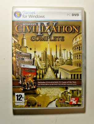 Sid Meier's Civilization IV Complete (PC DVD) - Includes All Expansions
