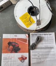 Schluter Ditra Heat Cable 102.7 sqft || RETAIL $718 (DHEHK120102) 120V