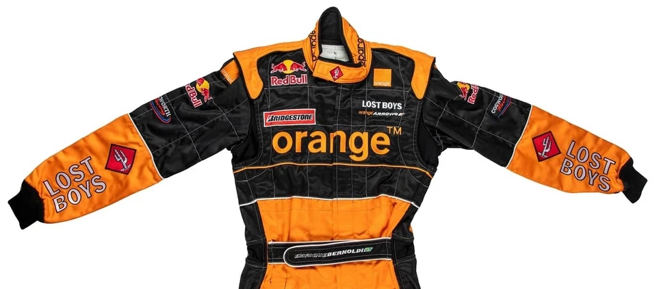 2002 Enrique Bernoldi Brazil Formula 1  Race Worn & Signed Driver's Suit - Image 3 of 4