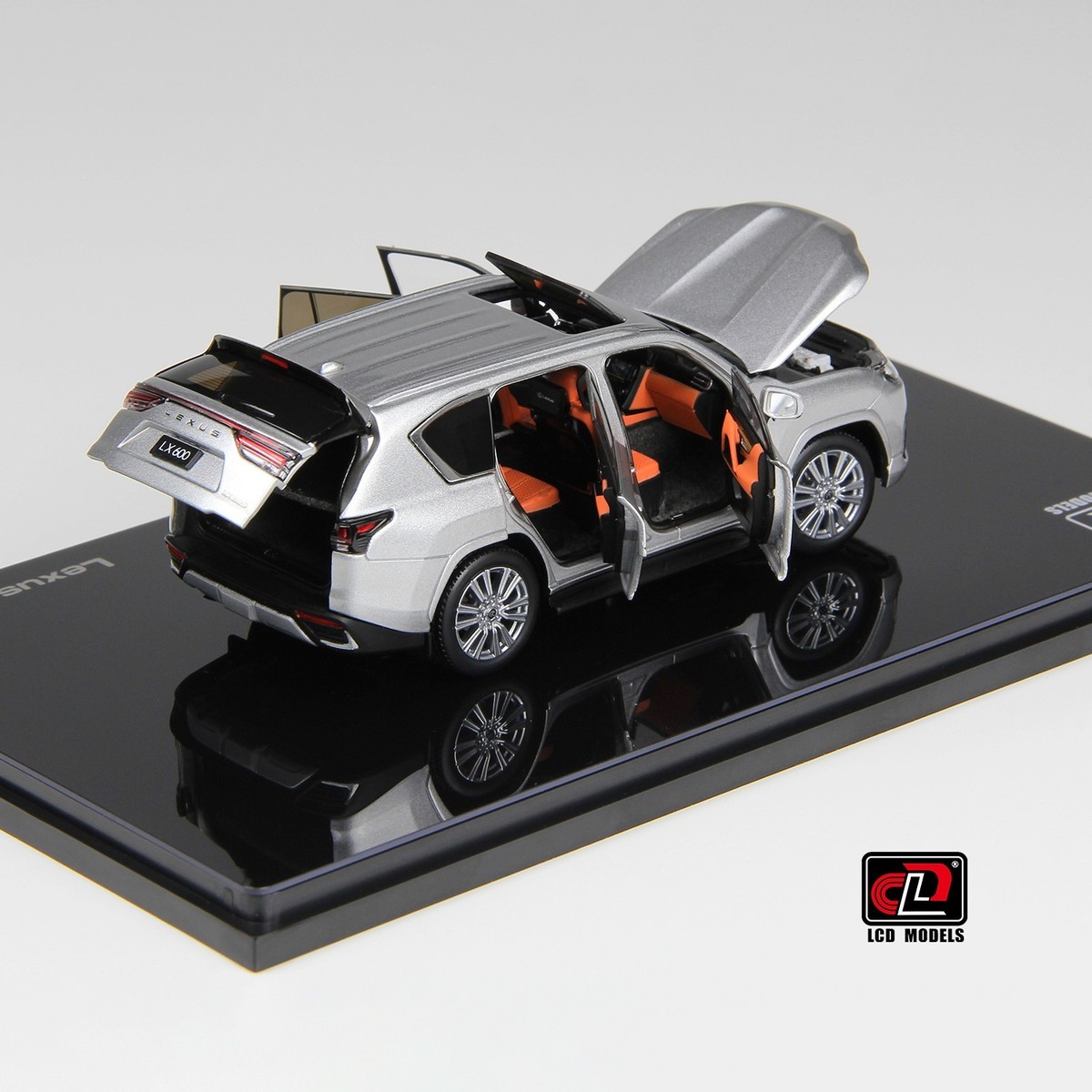 LCD MODELS LCD43013-SI 1:43 LEXUS LX600 (SILVER) DIECAST CAR | eBay