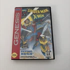 SEGA GENESIS 🕷️ Spider-Man X-Men: Arcade's Revenge CIB - READ DESCRIPTION- FAIR