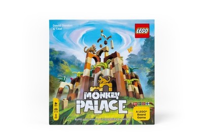 Dotted Games - Monkey Palace: A LEGO  Board Game - Build Your Way to the Victory