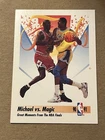 1990-91 SKYBOX - MICHAEL JORDAN BULLS VS. MAGIC JOHNSON LAKERS #333