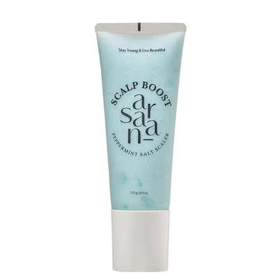 SARANARA Scalp Boost Peppermint Salt Scaler 6.0 oz / 170g New Sealed