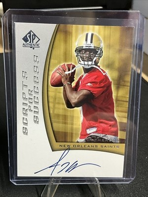 2005 SP Authentic Scripts for Success Adrian McPherson #SS-AM Auto RC Saints #2