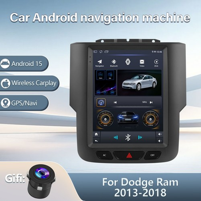#ad 9.7quot; Tesla Style FOR 2013 2019 DODGE RAM 1500 2500 3500 CARPLAY GPS RADIO STEREO $209.88